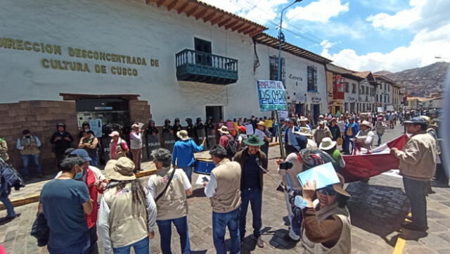 racha de paros. La semana pasada fueron trabajadores de Cultura, ahora le toca al agro.