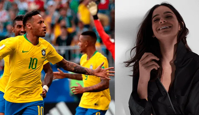 Bruna Marquezine celebró gol de Neymar: “Toda la honra para él”