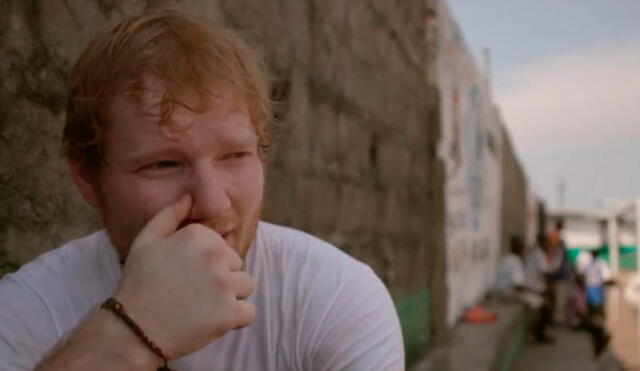 Ed Sheeran lloró al conocer historia de niña africana | VIDEO 