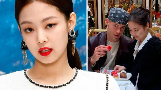 El fotógrafo francés compartió varias imágenes junto a la estrella Kpop, Jennie Kim mientras almorzaban juntos durante Valentine's Day.