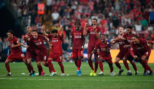 Liverpool se coronó campeón de la Supercopa 2019. (créditos: AFP)