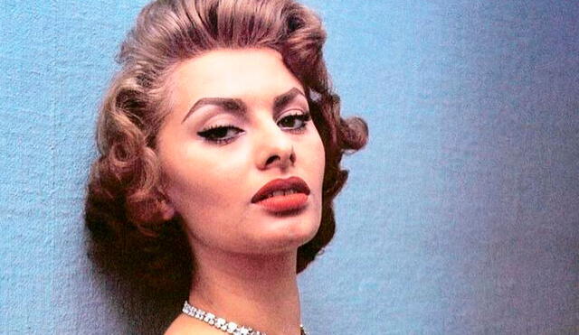 Sofía Loren es un ícono del cine italiano y de Hollywood. Foto: difusión