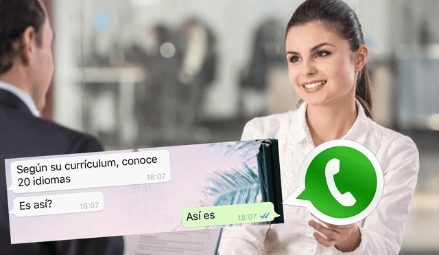 WhatsApp: hombre le juega broma al reclutador y deja pasar una gran oferta laboral [FOTOS]