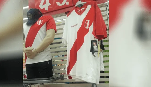 Selección peruana: ¿Rematan camiseta de Marathon por despintarse? [FOTOS]