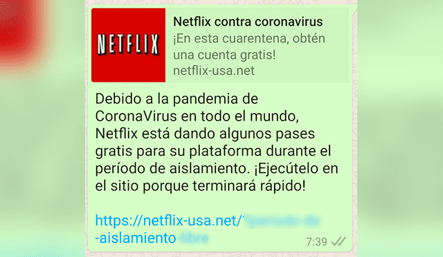 7. No abrir enlaces sospechosos: El sentido de urgencia de la COVID-19 es aprovechado por los ciberdelincuentes, que disfrazan sus trampas con mensajes que generan expectativa o hasta alarma. Imagen: osi.es.