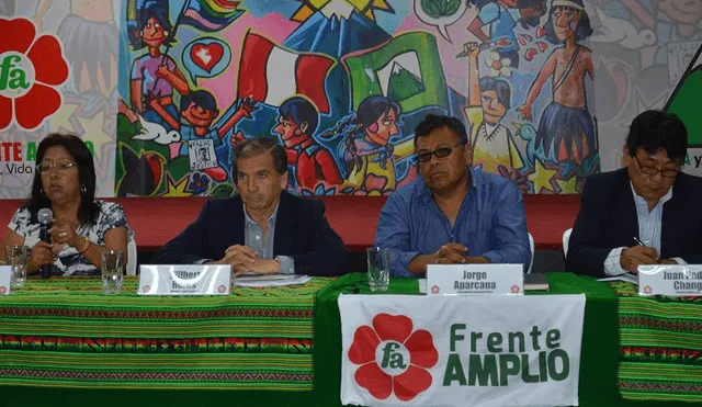 Frente Amplio pide medidas efectivas contra corrupción
