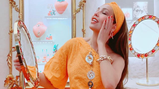 Thalía publica curiosa foto en Instagram y es comparada con Gasparín