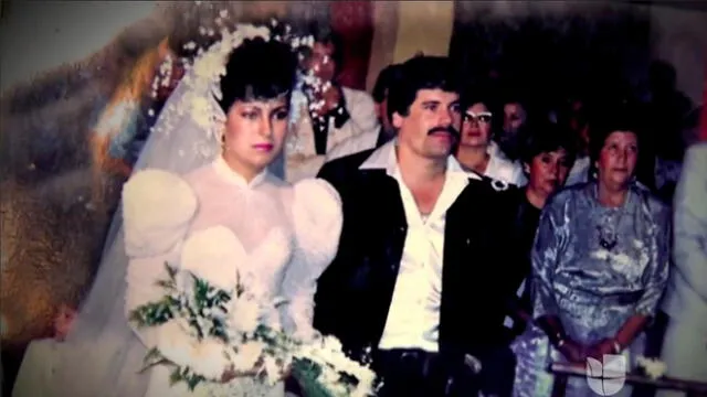 El Chapo Guzmán junto a Blanca Estela Peña García, a quien secuestró para obligarla a tener una relación. Foto: Difusión