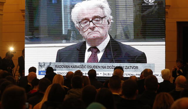 Karadzic: cadena perpetua por sus crímenes de lesa humanidad