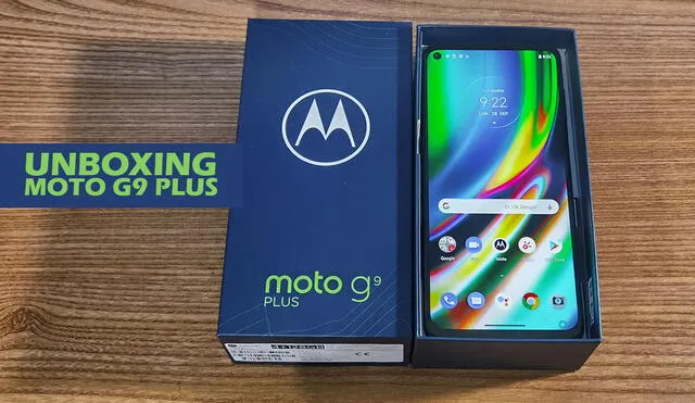 Moto G9 Plus es el nuevo móvil de gama media de Motorola. Foto: Edson Henriquez