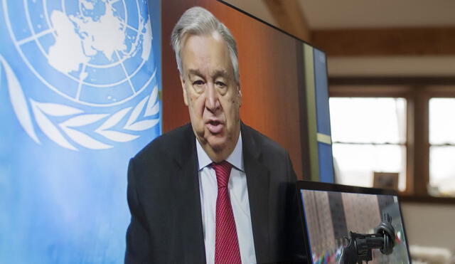 Jefe de la ONU dice que lo peor del coronavirus "está por llegar" en los países en guerra. Foto: AFP.