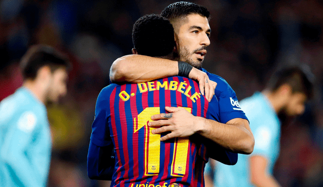 Barcelona vs Celta: Dembélé se aprovechó de la conexión Messi-Alba [VIDEO]