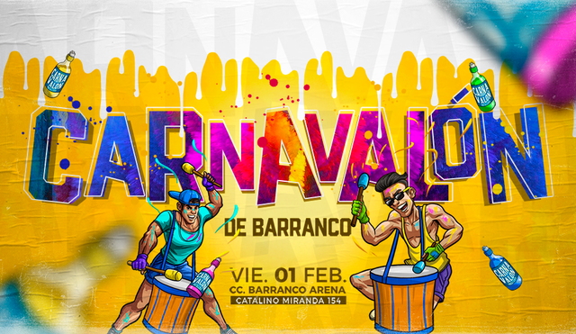 Carnavalón 2019: celebra la llegada de los carnavales en el Centro de Convenciones Barranco Arena