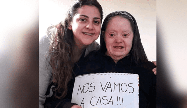 Hilda, apodada por su familiares como "Gringa", venció al nuevo coronvirus. Foto: Facebook