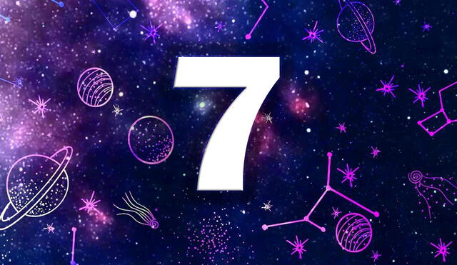 El 7 es considerado un número mágico y representa la totalidad del universo en movimiento. Foto: composición LR