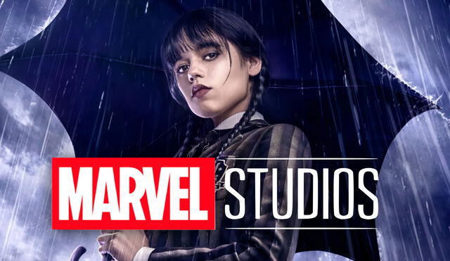 Jenna Ortega debutó en una película de Marvel Studios cuando tenía 11 años. Foto: composición LR/Netflix/Marvel Studios