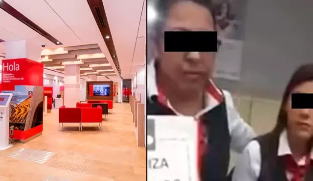 El usuario asaltado acusó a la cajera del Banco Santander por avisar del retiro del dinero. (Foto: Infobae)