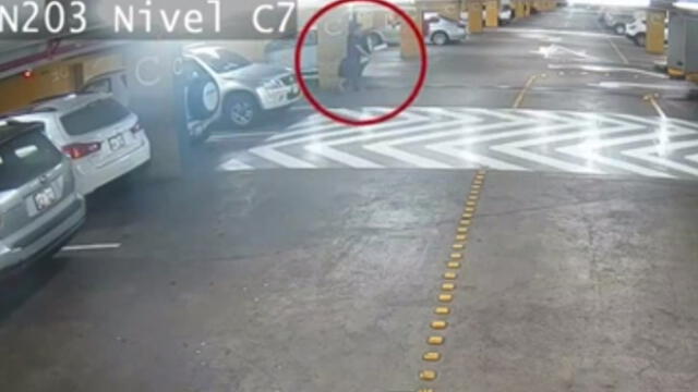 Video registró robo a camioneta del funcionario del Ministerio del Ambiente