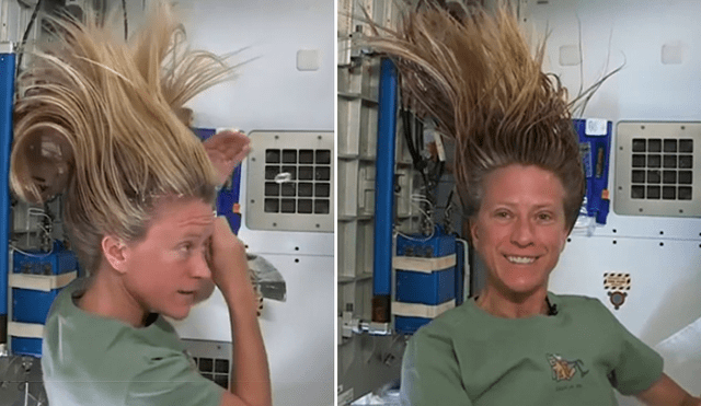 YouTube viral: astronauta de la NASA revela cómo se lava el cabello en el espacio [VIDEO]