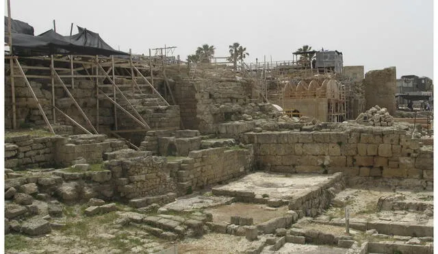 Desentierran el templo pagano de Herodes 
