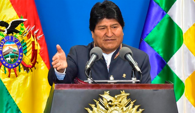 Evo Morales desde Sucre habla sobre manifestantes contra incendio de la Amazonía