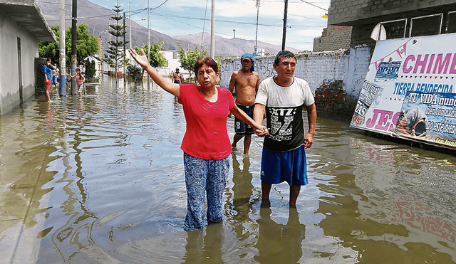 Ojo. El Niño de 2017 dañó sistemas de agua y alcantarillado.