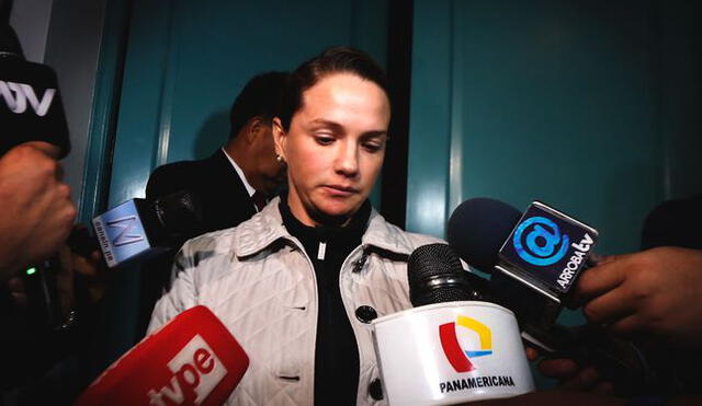 Luciana León, involucrada en caso 'Los Intocables Ediles'. Foto: Aldair Mejía / La República