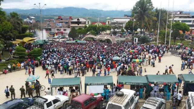 Junín: Cafetaleros bloquearan Carretera Central en La Oroya