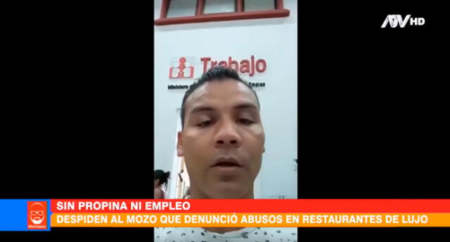 Beto Ortiz arremete contra restaurante que despidió a trabajador tras denunciar abusos
