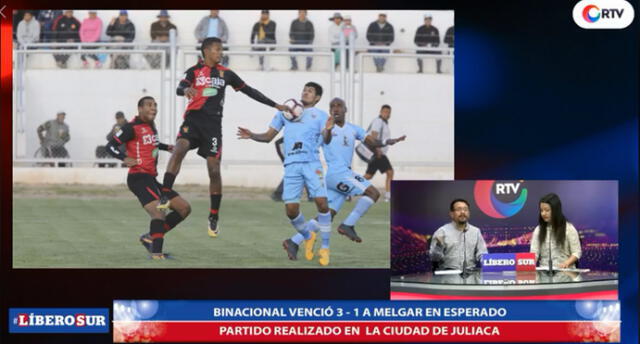 Líbero Sur: Binacional venció a Melgar y está listo para enfrentar a Independiente [VIDEO]