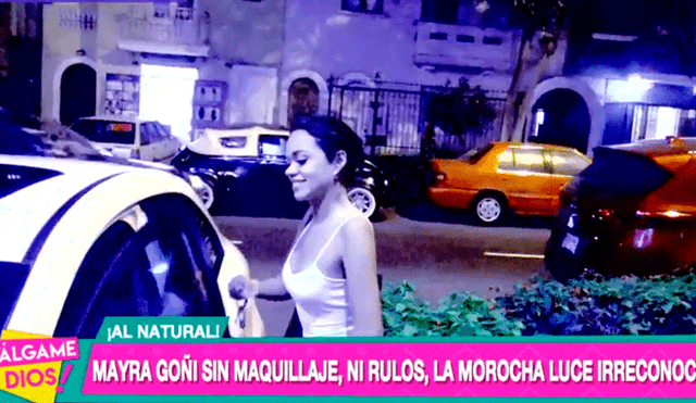 Exponen a Mayra Goñi al natural luciendo y apariencia impacta a fans [VIDEO]