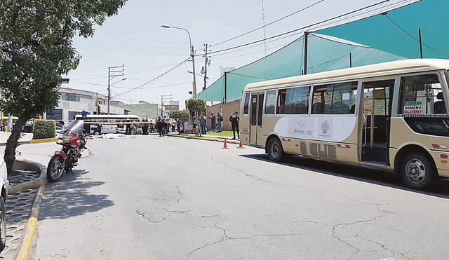 fatal. Custer de la empresa C Grampo, causó la muerte de una madre de familia.