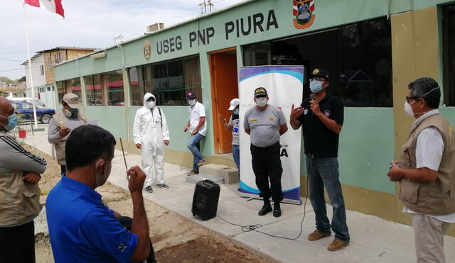 Piura: entregan 300 dosis de ivermectina a policías