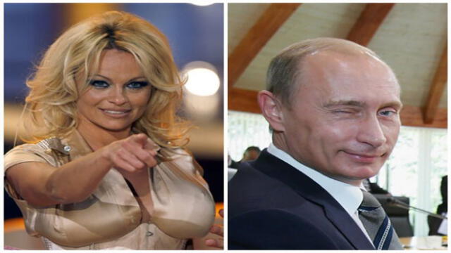 No es la primera vez que Pamela Anderson se refiere al presidente ruso Vladimir Putin. Foto: difusión