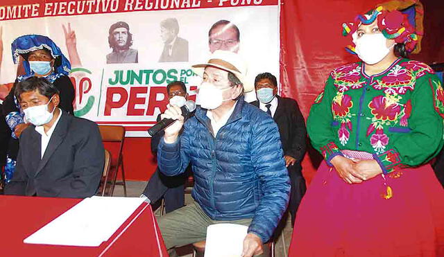 Puno. En Juntos por el Perú anunciaron elecciones internas.