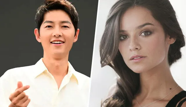 Katy Saunders habría dejado la actuación en 2018. Netizens la señalan como posible pareja de Song Joong Ki. Foto: composición VIU/difusión