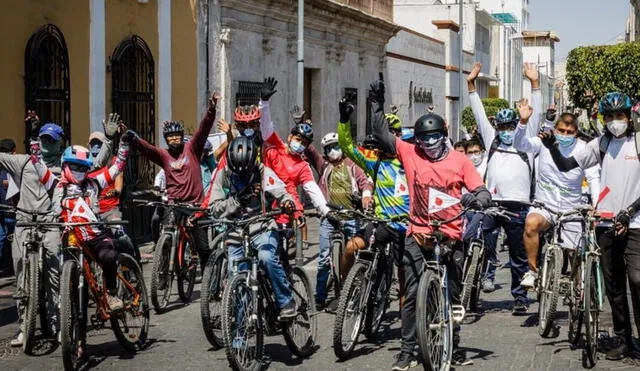 Durante los últimos tres meses fallecieron tres ciclistas. Foto: Enbiciados AQP
