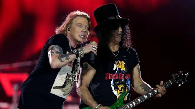 Miembros de Guns N' Roses impresionaron con su performance en el VIve Latino 2020.