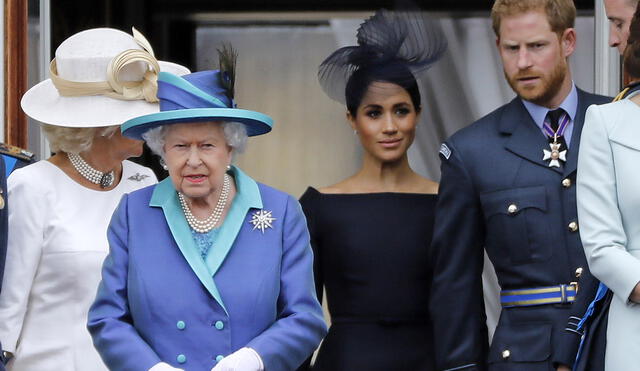 La Reina Isabel II aceptó la renuncia de Meghan Markle y el príncipe Harry a la familia real.