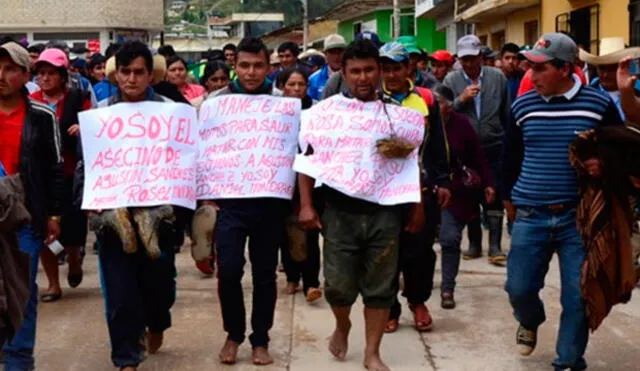 Cajamarca: Rondas Campesinas avergüenzan públicamente a presuntos asesinos | VIDEO