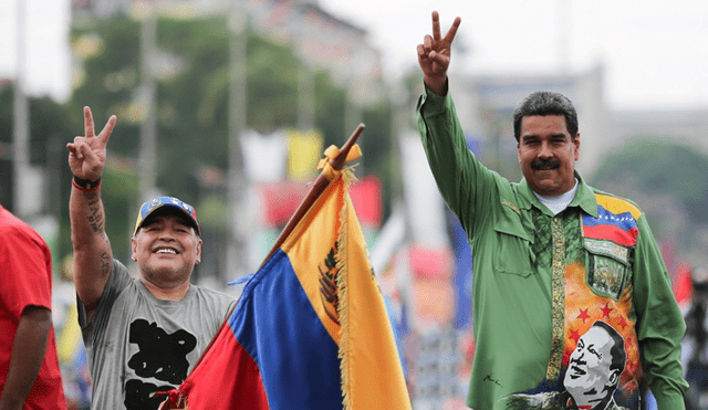 ¡Hasta la felicidad siempre!: La carta de Nicolás Maduro a Maradona por su cumpleaños