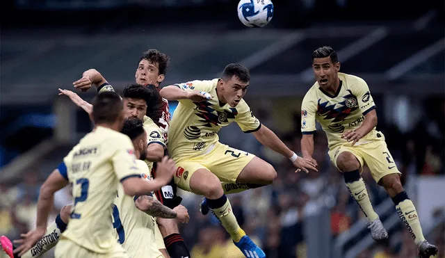 Ver EN VIVO América vs. Atlas ONLINE EN DIRECTO  por la fecha 6 del torneo Clausura de la Liga MX. | Foto: AFP