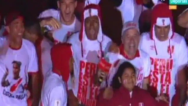 Selección peruana coreó el nombre de Paolo Guerrero en festejos por clasificación a Rusia 2018 [VIDEO]