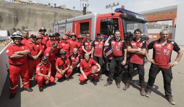 Dakar 2019: equipo holandés dona camión contraincendios para bomberos