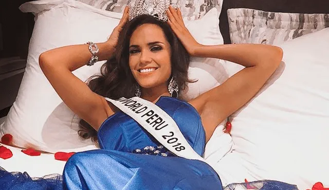 Estefani Mauricci a punto de perder corona de Miss Perú Mundo