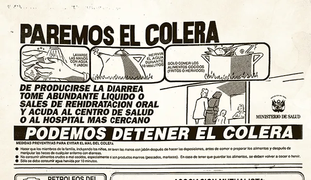Propaganda contra el cólera