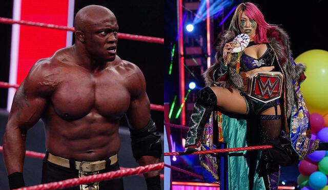 WWE RAW tuvo como protagonistas a Bobby Lashley y a Asuka. Foto: WWE