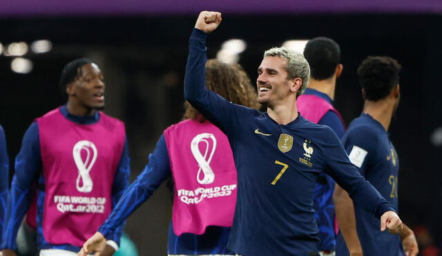 Griezmann fue una de las figuras del encuentro ante Inglaterra con dos asistencias. Foto: AFP