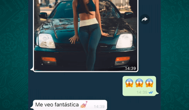 WhatsApp: chica envía sexy foto a su novio y detalle revela su más grande secreto [FOTOS]