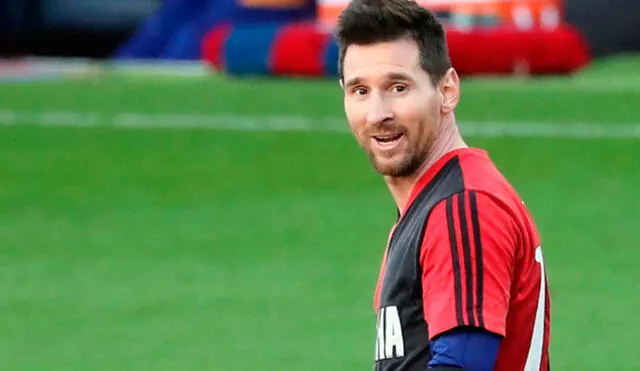 Lionel Messi no será parte de la terna del Barcelona que jugará contra el Ferencváros. Foto: AFP.